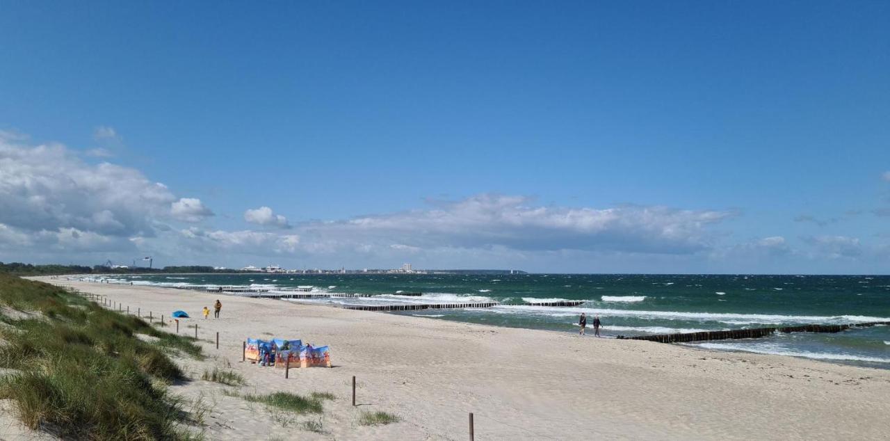Ferienwohnung Ostseegras Markgrafenheide, 350M Bis Zur Ostsee, Unweit Von Warnemuende Rostock Dış mekan fotoğraf